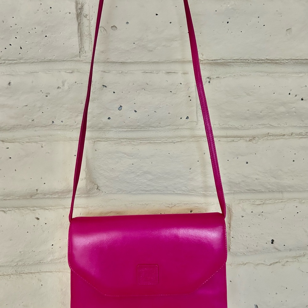Anne Klein Fuchsia Crossbody Bag